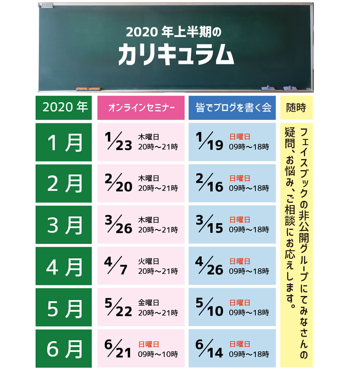 カリキュラム